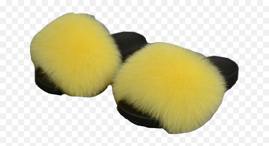 Fuzzyslides Sticker - Soft Emoji,Plush Emoji Slippers