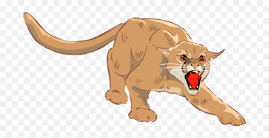 Free Cougar Clipart Emoji,Couger Emoticon