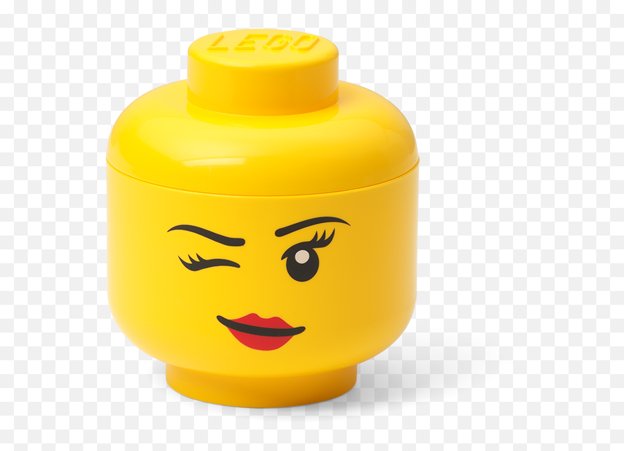Lego Storage Head - Lego Head Emoji,Walmart Emoji Bean Bag