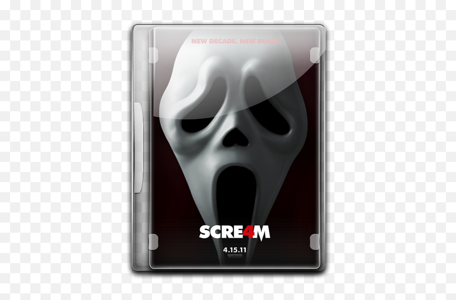 Scream 4 Icon English Movies 2 Iconset Danzakuduro Emoji,Scream Mask Emoji