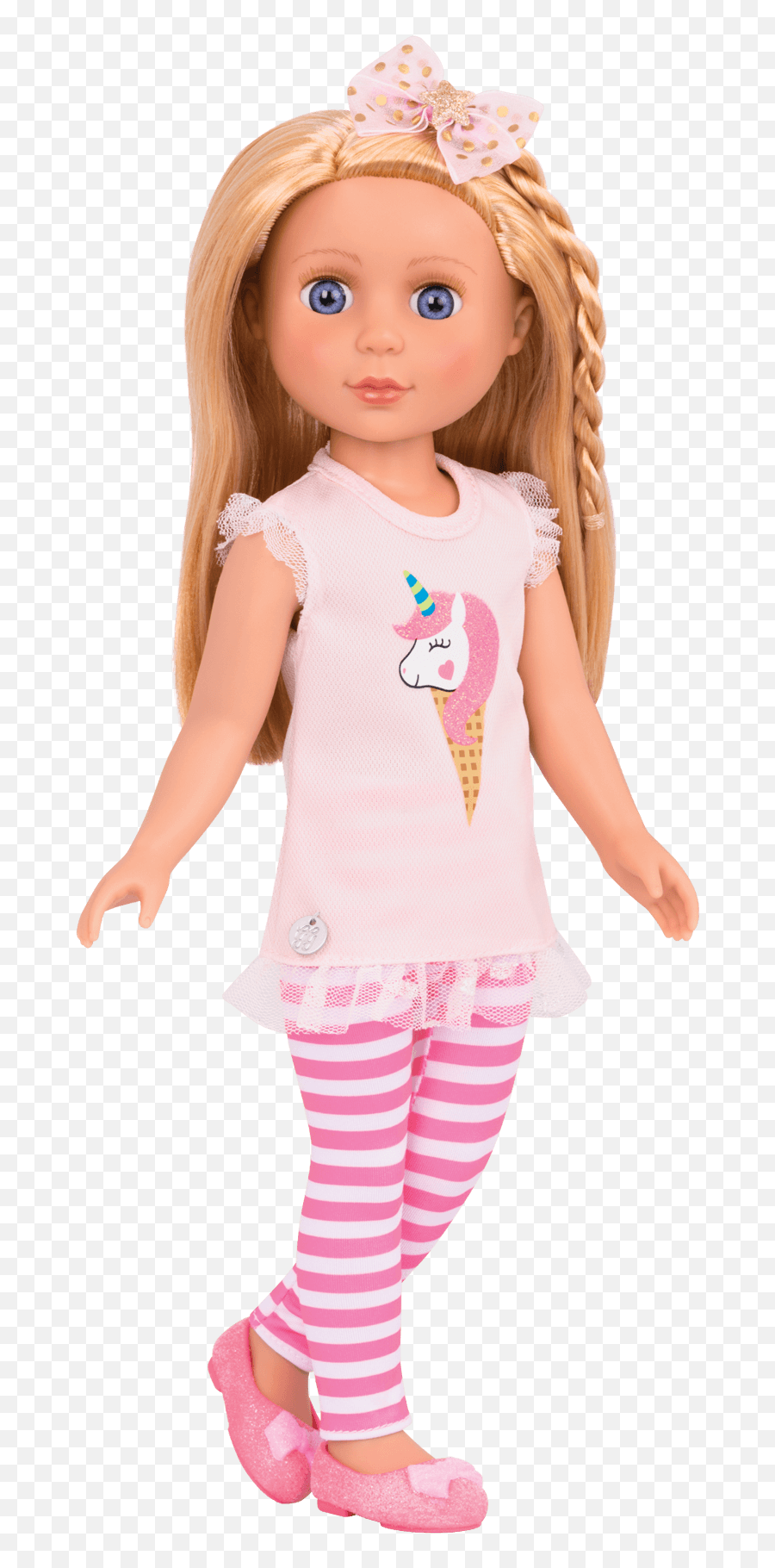 Lacy 14 - Inch Posable Doll Glitter Girls Emoji,Woman Blonde Hair Emoji