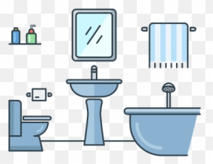 Bathroom Icon - Download In Flat Style Emoji,Bathroom Emoji