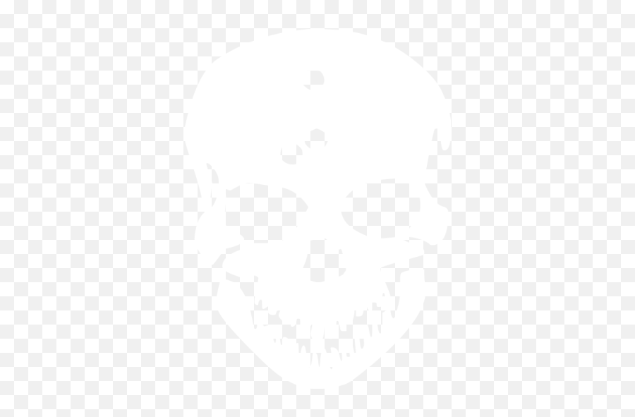White Skull 74 Icon - Free White Skull Icons White Skull Icon Transparent Emoji,Skull Emoticon Facebook