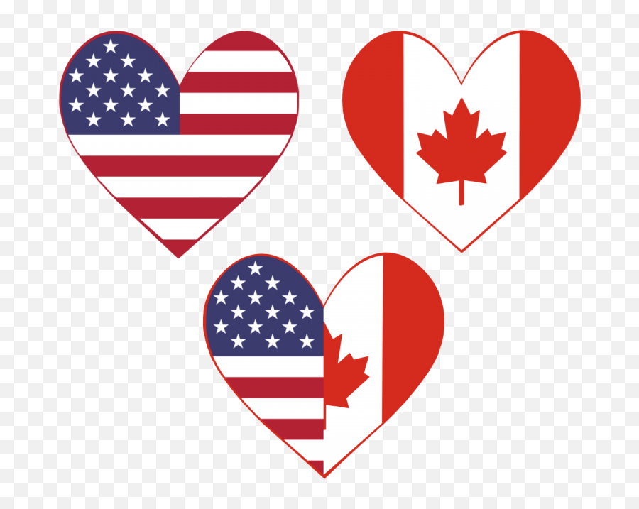 4th Of July Giveaway Ideas - Canadian Flag Heart Clip Art Emoji,4th Of July Fireworks Emoji