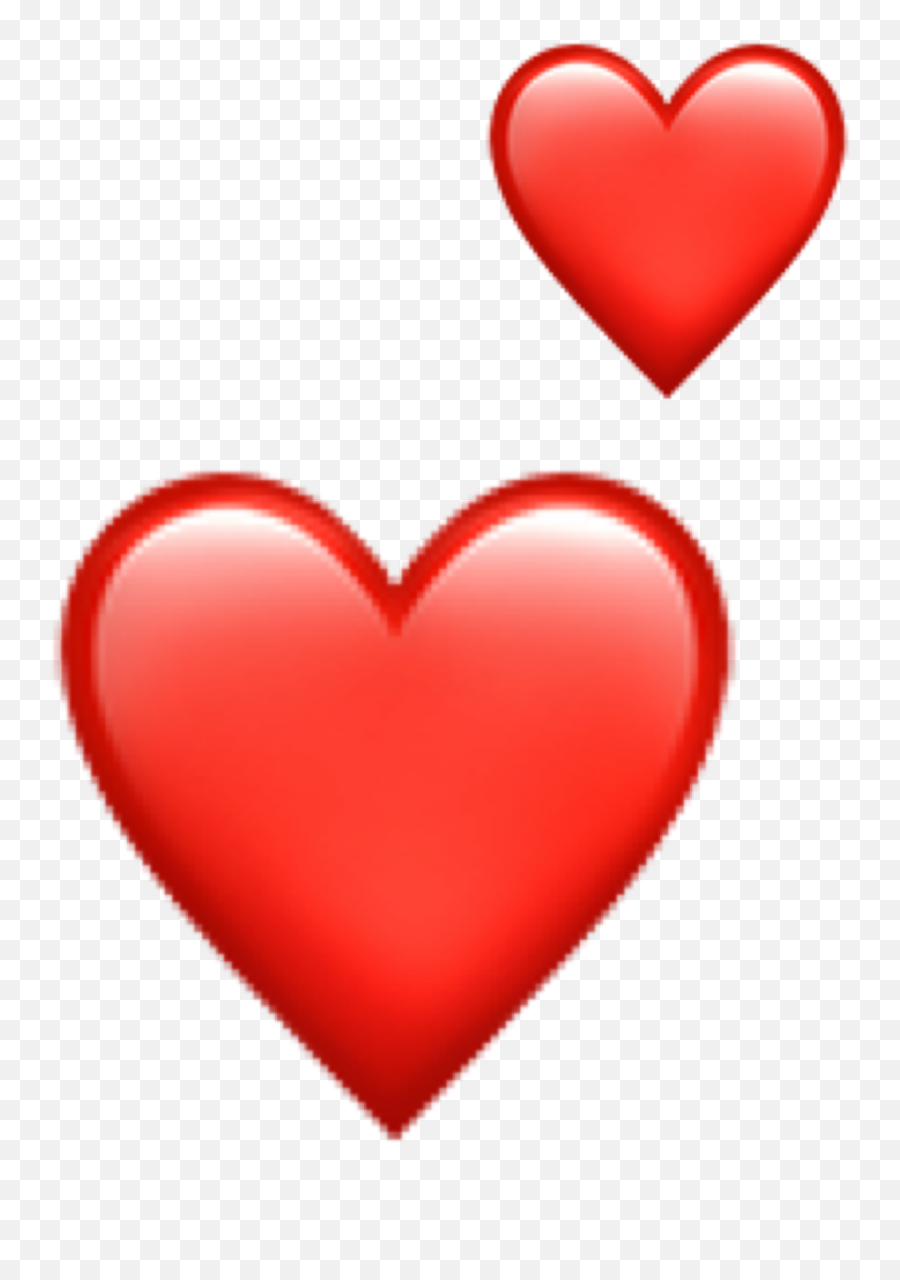 Followme Hearts Red Big Small Sticker By Norak - Girly Emoji,Small Heart Emoji