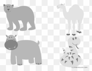 Baby Snake Animal Free Black White Clipart Images - Animal Figure Emoji,Sheltie Emoji
