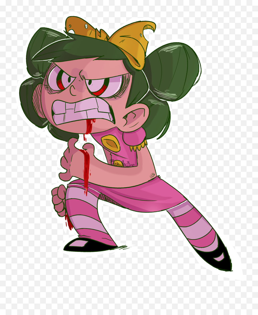 Very Tired - Gertrude I Hate Fairyland Transparent Clipart Hate Fairyland Png Emoji,Don't Tread On Me Emoji