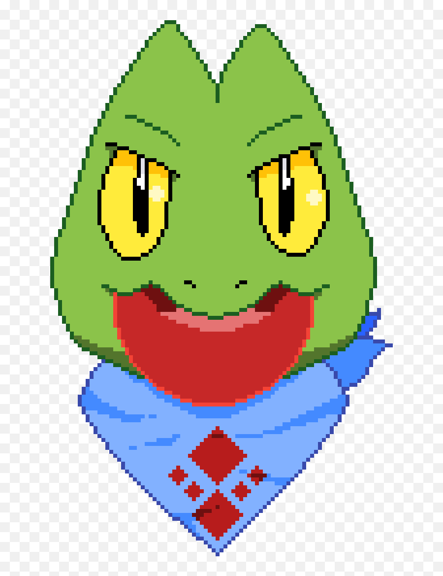 Pixilart - Ace The Treecko Pixel Art Oc By Werd Fictional Character Emoji,Ace Emoticon