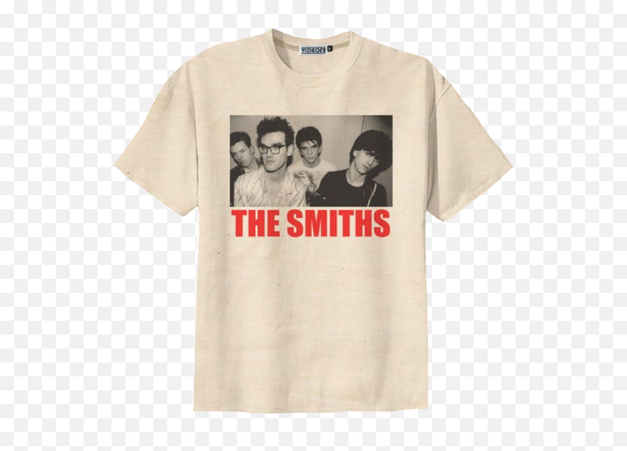 Clothes Tshirt Beige Thesmiths Sticker By Wild - T Shirt The Smiths Band Emoji,Sunglasses Emoji T Shirt