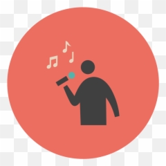 Free Music Flat Icon Sing Png With Transparent Background - Dot Emoji,Trombone Emoji Copy And Paste