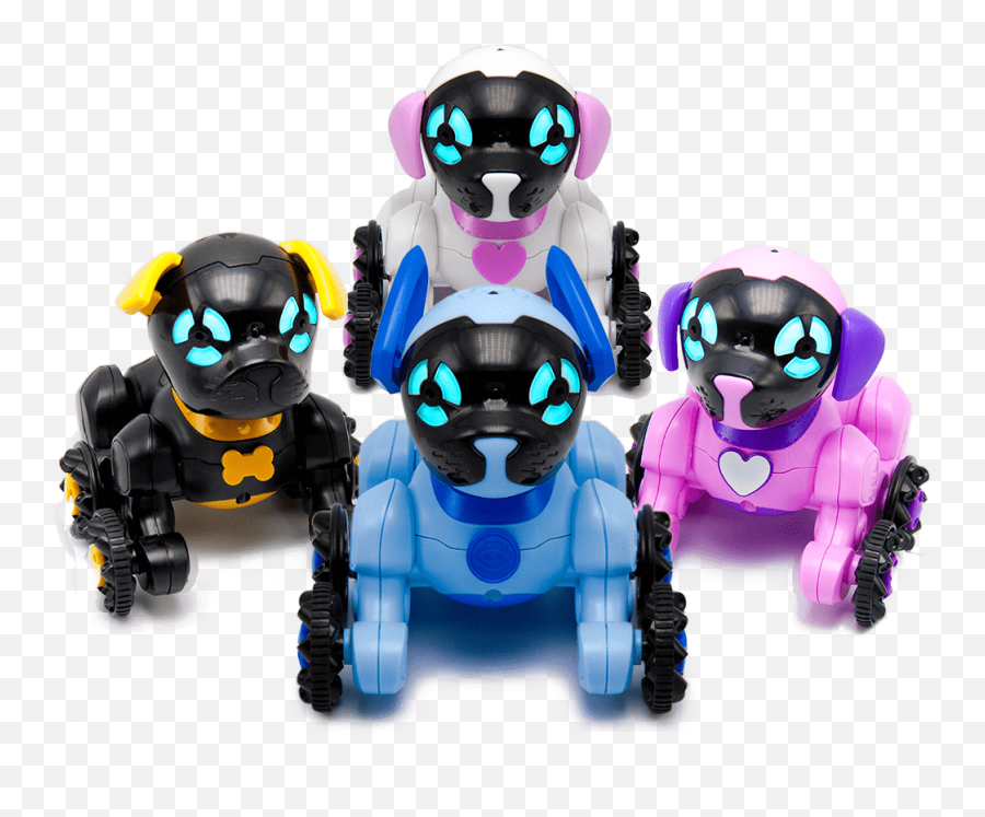 Wowwee Chip Toy Robot Dog - Frogee Wowwee The Robot White And Pink Chip Dog Emoji,Emoji Dog Ball