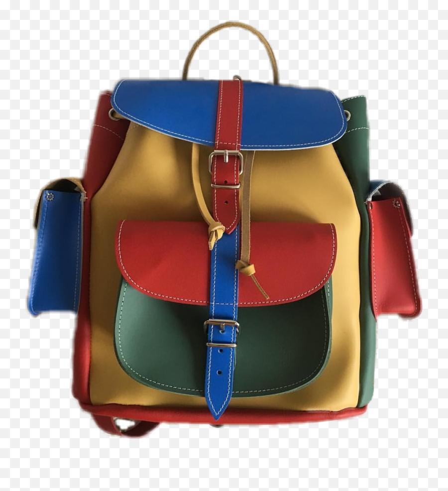 Bag Colors Color Primarycolors Sticker - Top Handle Handbag Emoji,Red Backpack Emoji