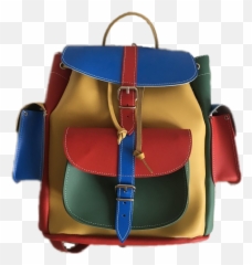Bag Colors Color Primarycolors Sticker - Top Handle Handbag Emoji,Red Backpack Emoji