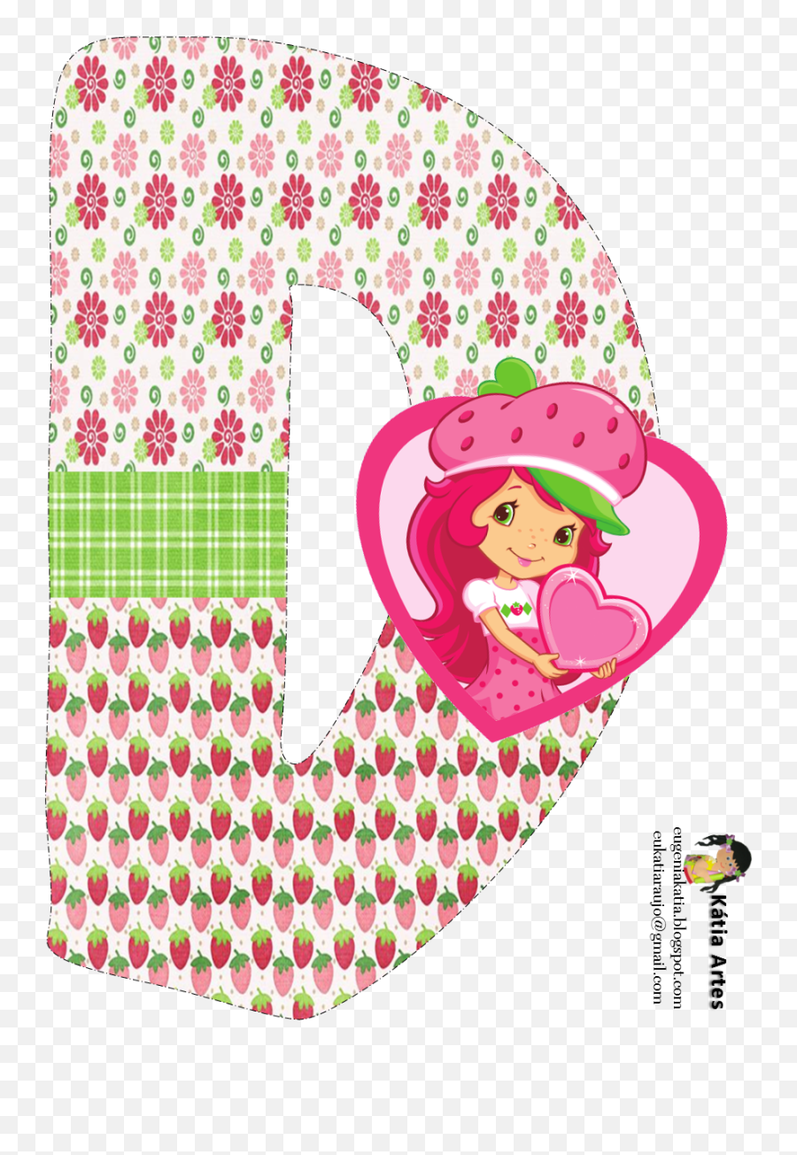 Strawberry Shortcake - Letras De Frutillitas Para Imprimir Emoji,Emojis De Fresas