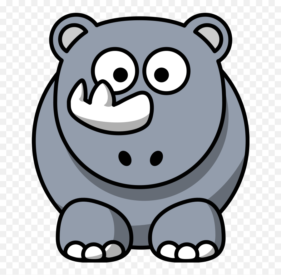 Grey Cartoon Animals Drawing Free Image - Clipart Cartoon Animals Emoji,Cartoon Emotions Animals