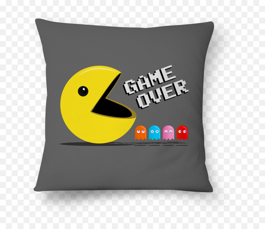 Almofada Pacman De Fabio Vieira Colab55 - Happy Emoji,