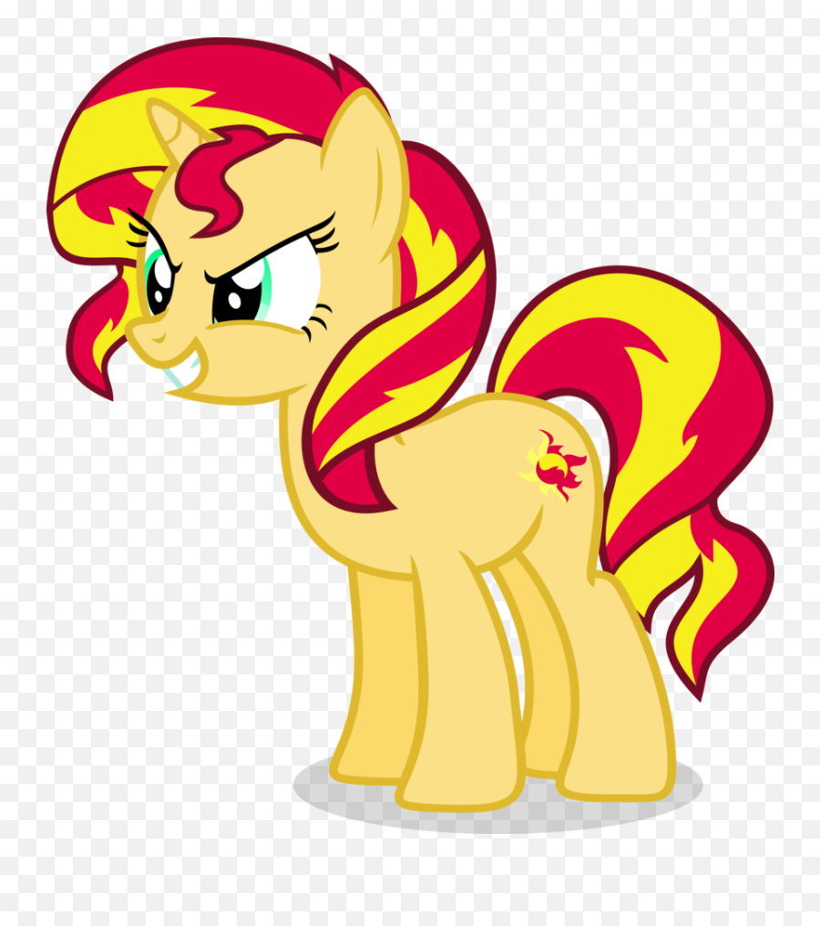 What If Celestia Had A Foal - Sunset Shimmer Pony Png Emoji,Mlp Celestia Emotion Comic