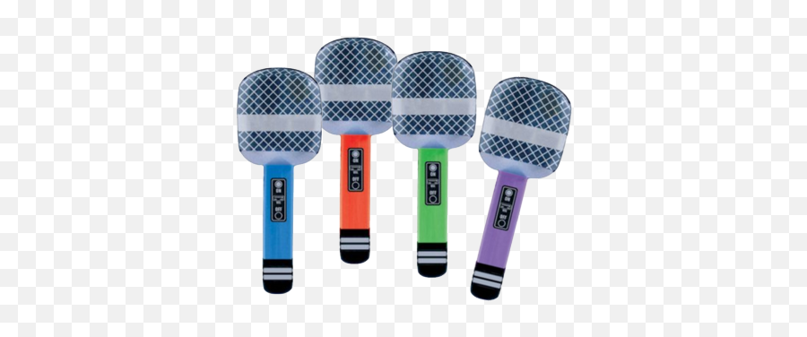 Inflatable Party Decorations - Inflatable Microphones Blue Emoji,Inflatable Emojis
