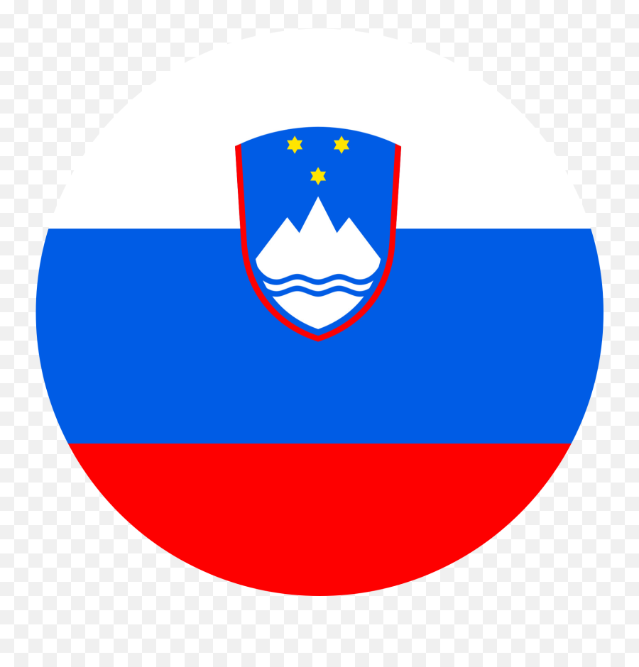 Slovenia Flag Emoji - Slovenia Flag Round,Guatemalan Flag Emoji