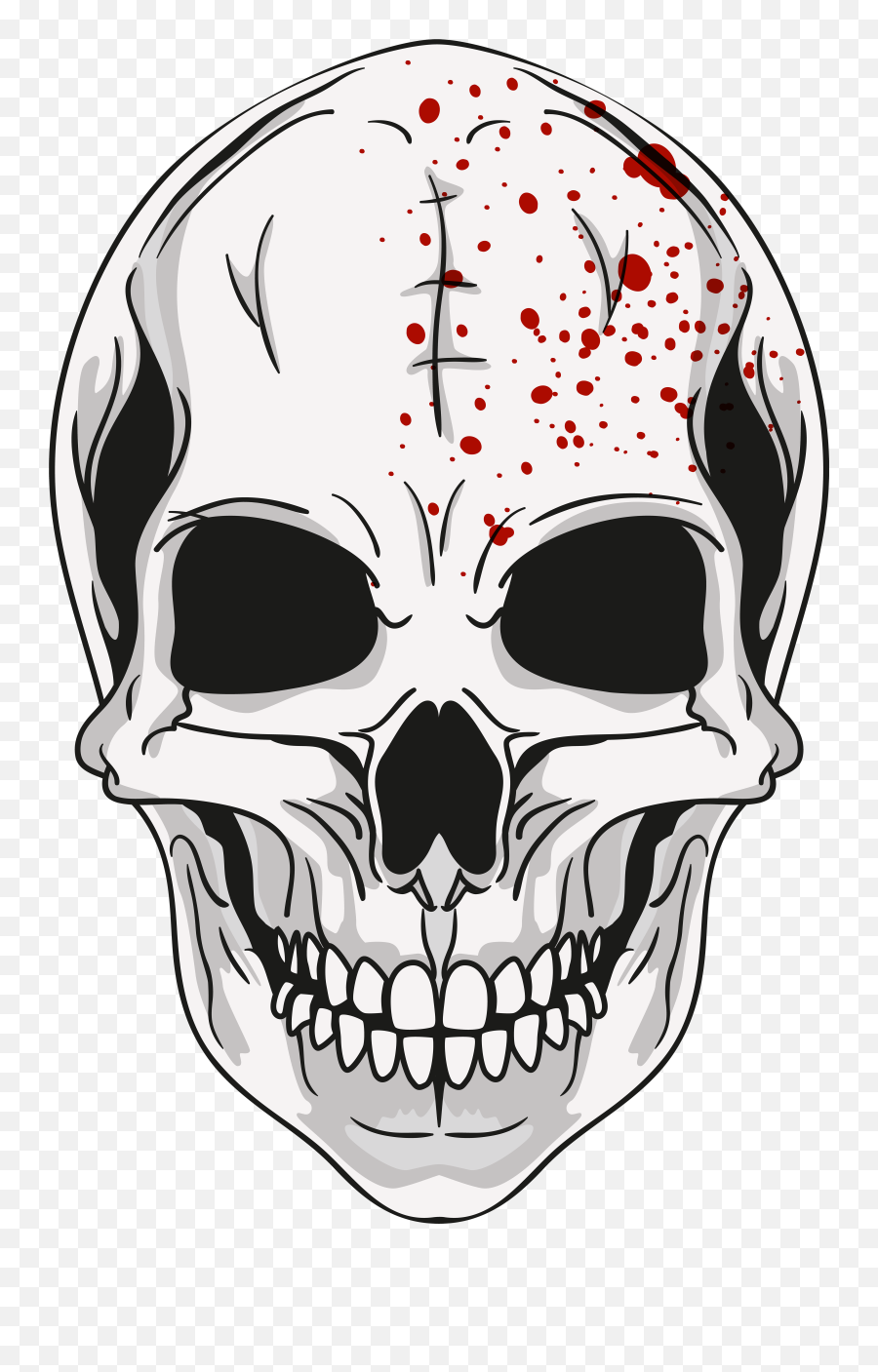 Clipart Skeleton Face Clipart Skeleton - T Shirt 2020 Design Emoji,Skull Face Emoji