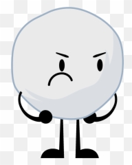 Royalty Free Download Image New Pose Png Object Shows - Bfb Snowball Object Multiverse Emoji,Inanimate Object Emojis