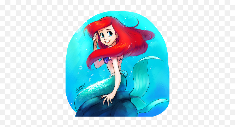 Arielthelittlemermaid Ariel Sticker By C - Mermaid Emoji,Little Mermaid Emoji