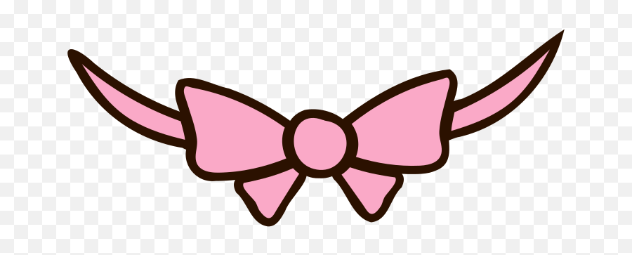 Pink Bow Tie Clipart Free Svg File - Svgheartcom Girly Emoji,Heart Bow Emojis