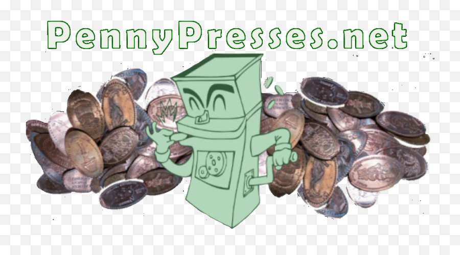 Penny Presses Find And Trade Pressed Pennies - Cash Emoji,Worlds Emoticon Porter Robinson Gif