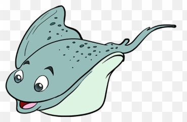 Cartoon Stingray Drawing Clipart - Full Size Clipart Stingray Clipart Transparent Emoji,Corvet Emoji