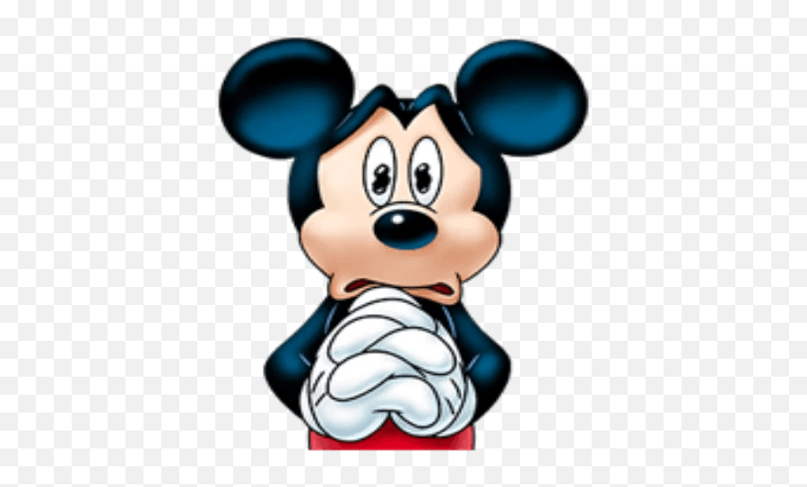 Micky Mouse Telegram Stickers Sticker Search - Mickey Mouse Praying Emoji,Mickey Mouse Emoji Emotions