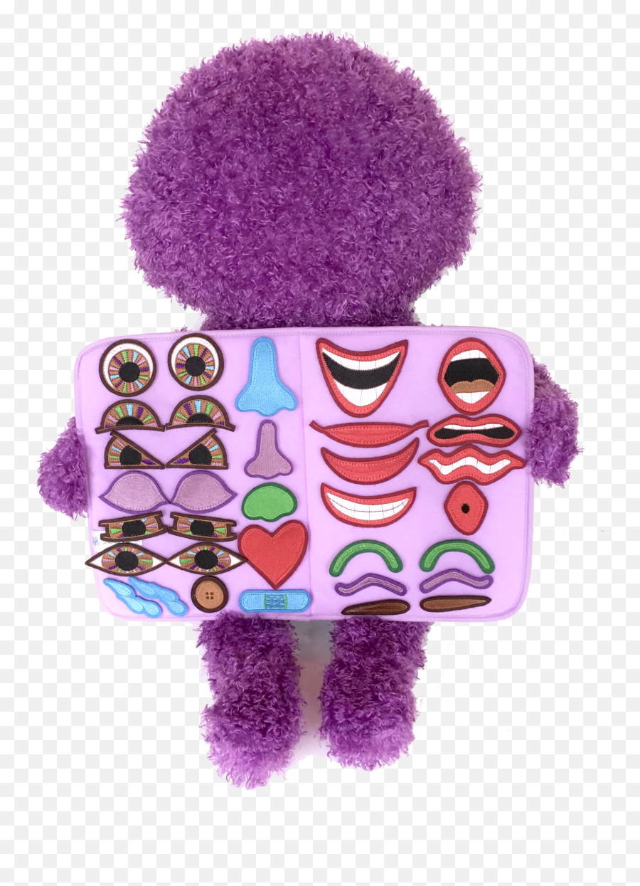 Meebie Basic Kit Emoji,Purple With, Emotion