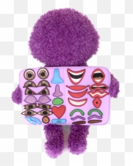 Meebie Basic Kit Emoji,Purple With, Emotion