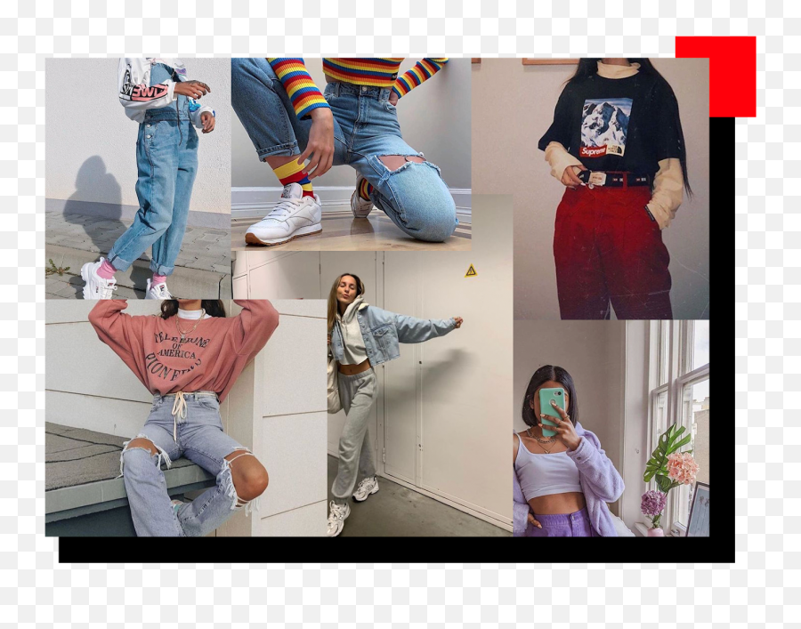 7 Ideas De Cómo Vestir Con La Moda Aesthetic - Parque Arauco Boyfriend Emoji,Cuadros De Emojis Para Fotos