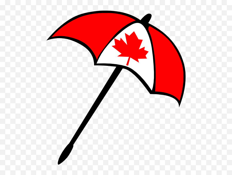 Canada Flag Umbrella Clip Art 112549 Free Svg Download 4 Emoji,Smilies Emotion Icons Clip Art Free Vector