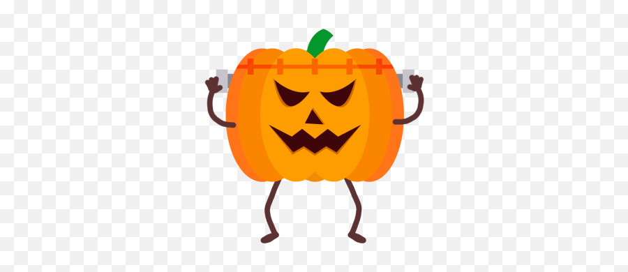 Pumpkin Animated Stickers By David Kennedy Emoji,Frowning Jack O Lantern Emoticon Clip Art