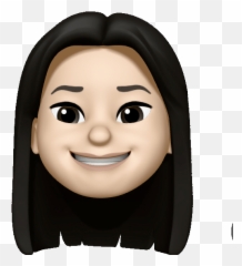 Paula Shin Emoji,Black Hair Girl Emoji