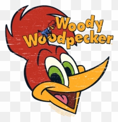 Woody Woodpecker Retro Logo Baby Bodysuit - Hoodie Clipart Emoji,Woodpecker Emojis