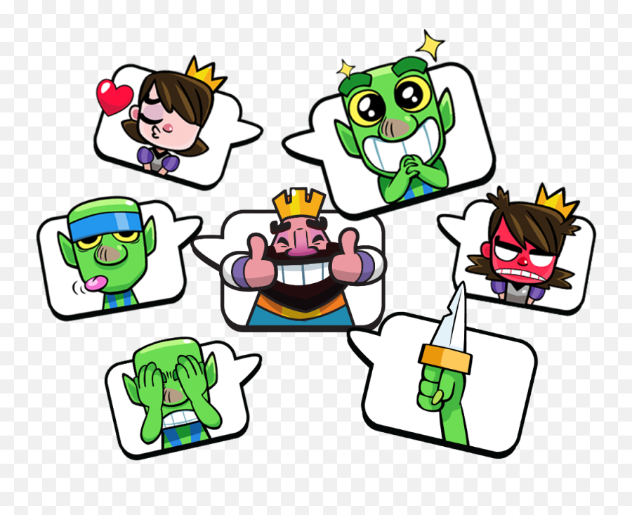 Download Clash Royale Goblin Emotes Gif Emoji,Goblin Emoji
