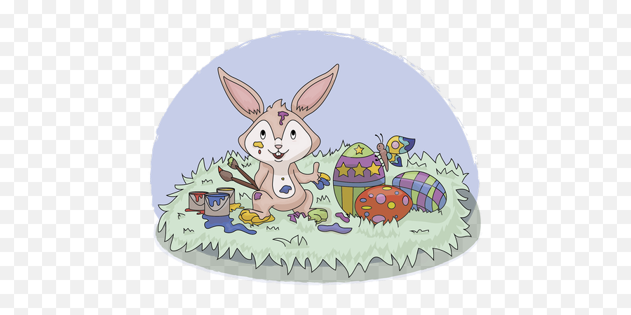 Free Photos Easter Bunny Drawing Search - Påske Tegninger Med Farve Emoji,Easter Bunny Emoticon Free