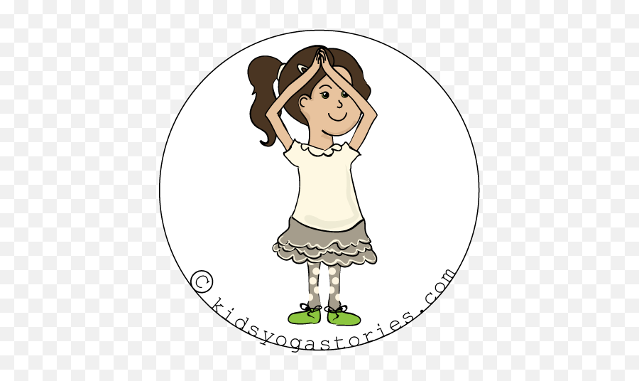 Meditation Clipart Toddler Yoga Meditation Toddler Yoga - Umbrella Yoga Pose For Kids Emoji,Lotus Position Emoji