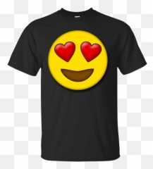 Download Heart Face Emoji Png Png Image - Number Five The Umbrella Academy Shirt,Heart Face Emoji