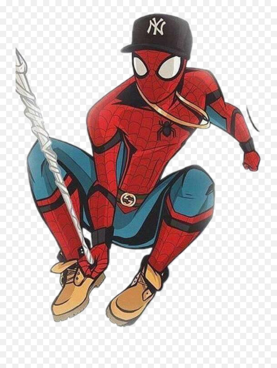 Art Spiderman Sticker Emoji,Chy Emoji