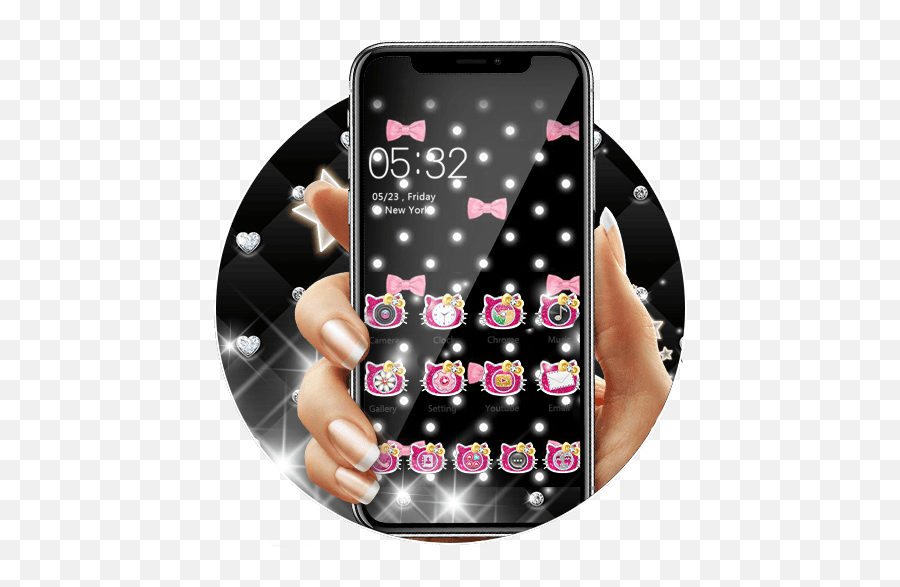 Hello Pink Cute Kitty Keyboard On Google Play Reviews Stats - Girly Emoji,Hello Kitty Emoticons For Android