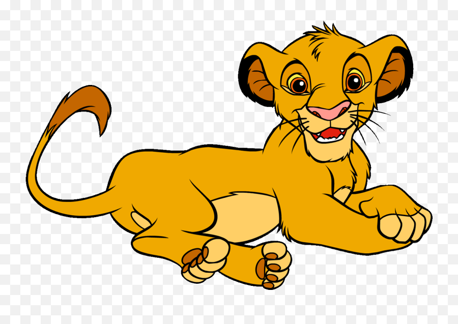 Lion King Cartoon Drawing Free Image - Lion King Simba Cartoon Emoji,Lion King Emotions