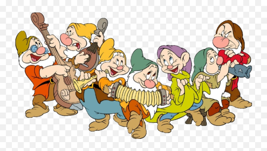 Snow White And The Seven Dwarfs Png - Seven Dwarfs Disney Snow White Emoji,7 Dwarves As Emojis