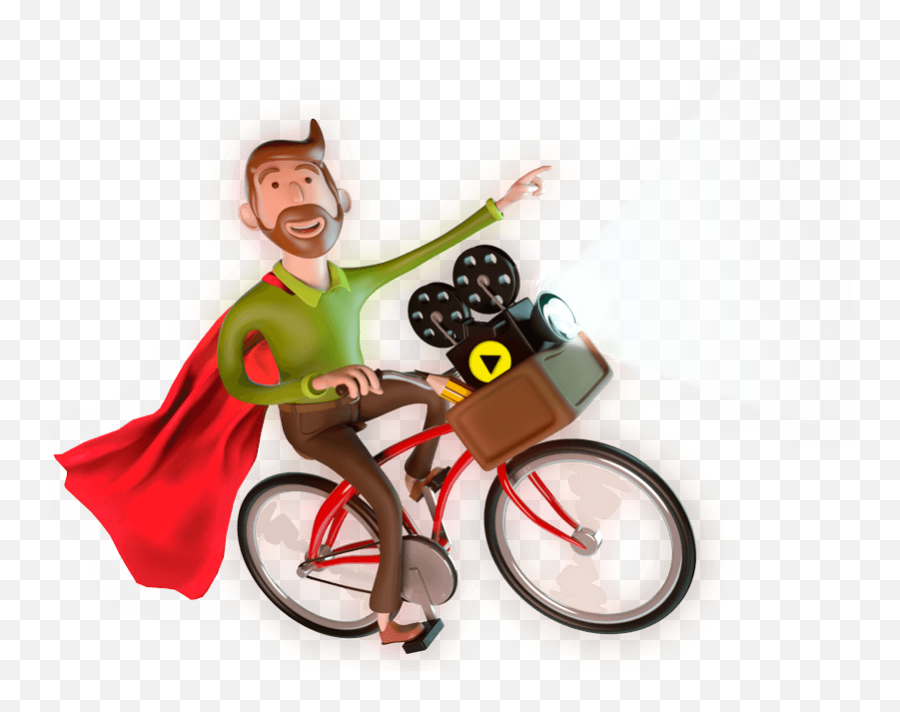 Best Animation And Video Production Company 2d U0026 3d - Road Bicycle Emoji,3d Animated Emoticon