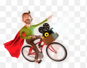 Best Animation And Video Production Company 2d U0026 3d - Road Bicycle Emoji,3d Animated Emoticon