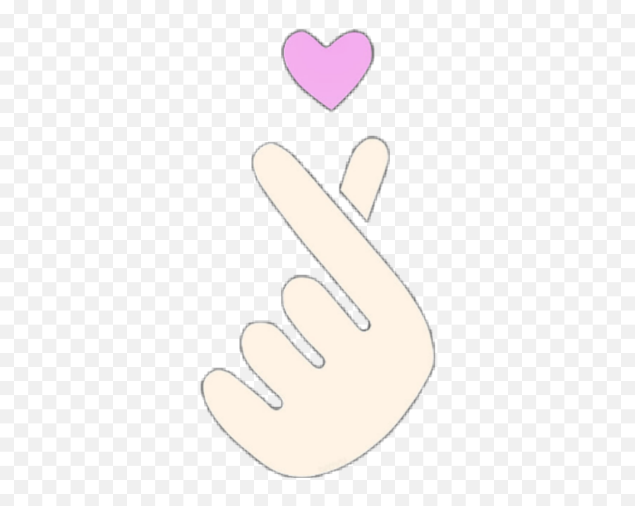 Heart Cool Hand Nice Pink Sticker By Cupcake - Blouse Emoji,Nice Hand Emoji