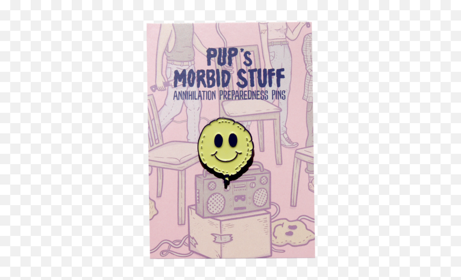 Accessories U2013 Pup The Band Shop - Pup Pins Band Emoji,Twitter Emoticon For Ass