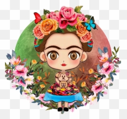 The Most Edited - Drawing Cute Frida Kahlo Emoji,Frida Khalo Emoji